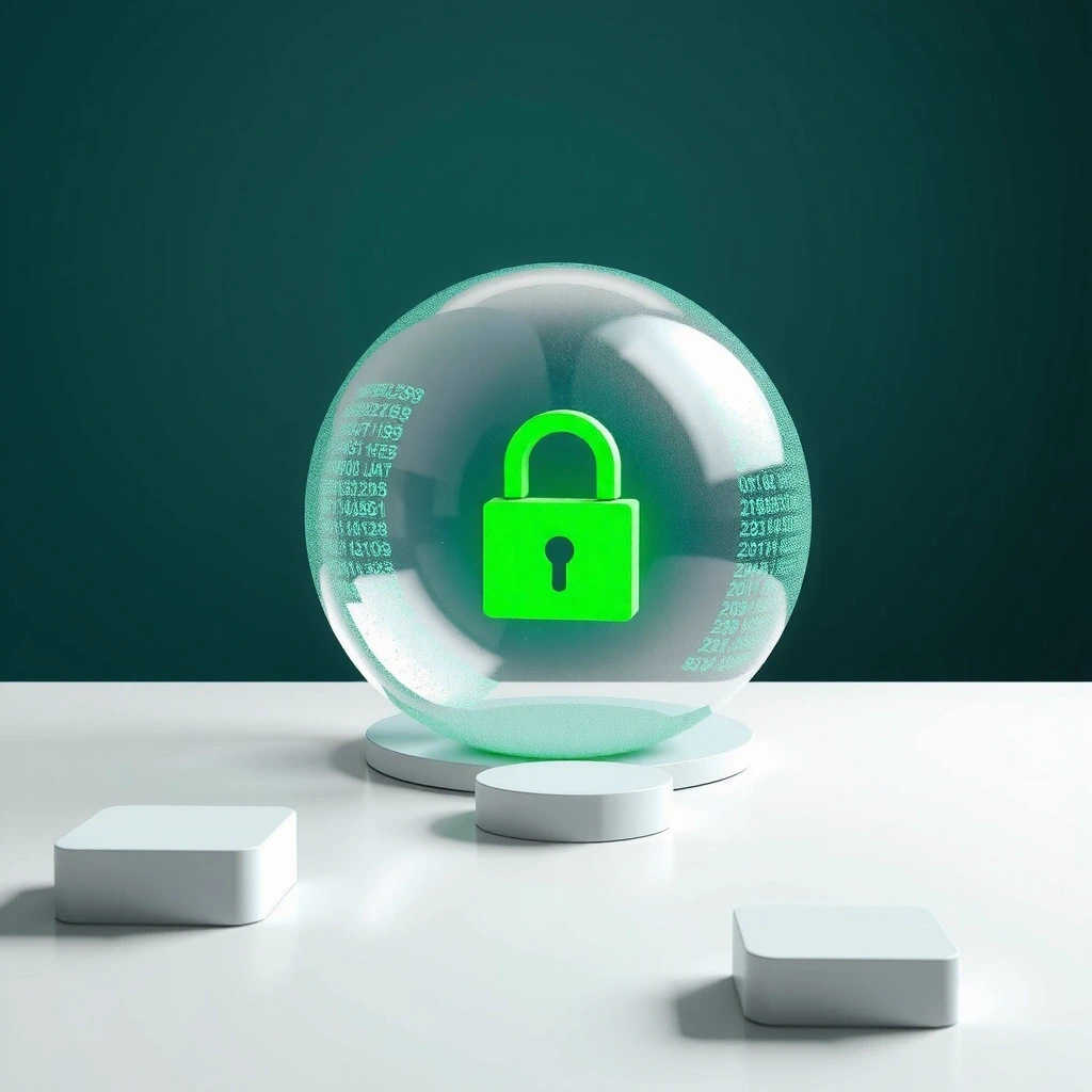 Abstract representation of data protection